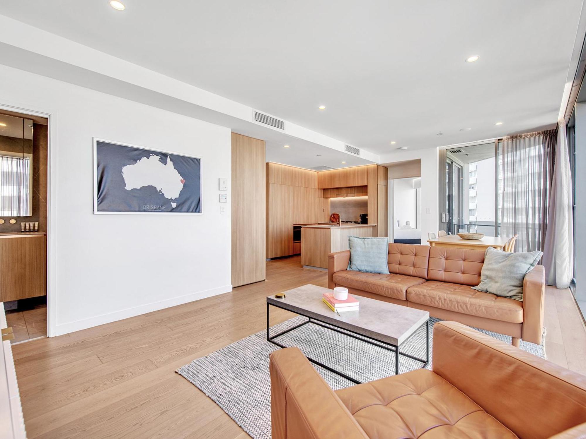 Lovely 2 Bedroom Executive Apartment Brisbane Exteriér fotografie